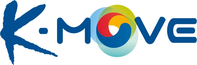 케이무브 K-MOVE — 심벌마크와 로고