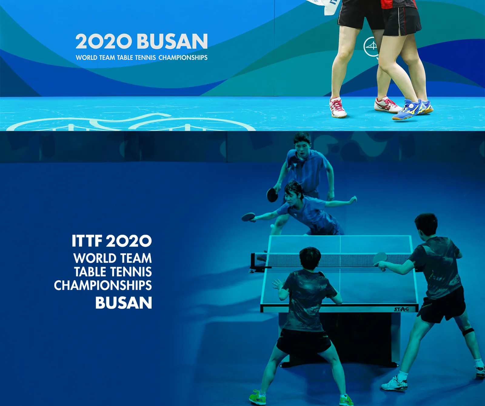 2020 BUSAN 포스터 (블루)